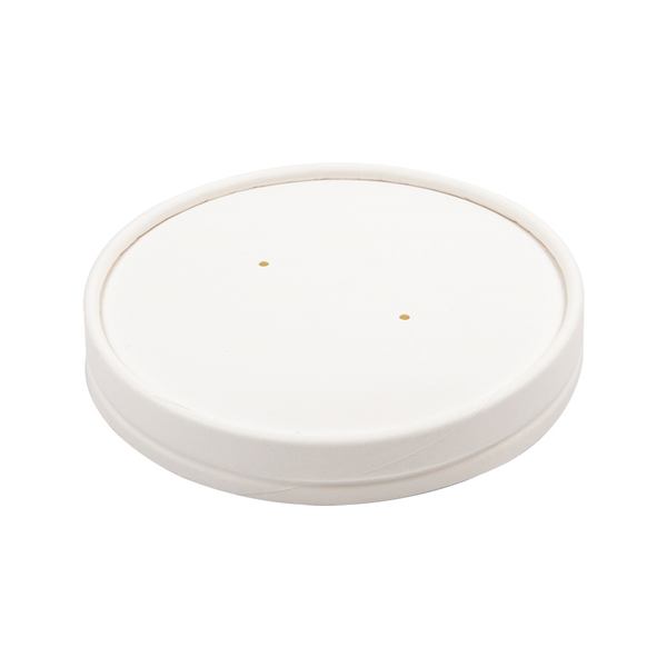 COUVERCLES POUR POTS 228.33 510 ML 560 G/M2 + PE Ø11,5 CM BLANC CARTON (500 UNITÉ) - Garcia de Pou