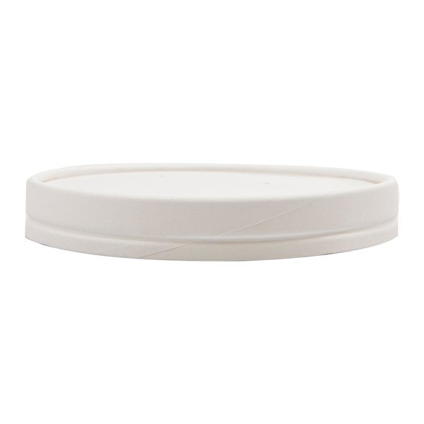 COUVERCLES POUR POTS 228.33 510 ML 560 G/M2 + PE Ø11,5 CM BLANC CARTON (500 UNITÉ) - Garcia de Pou