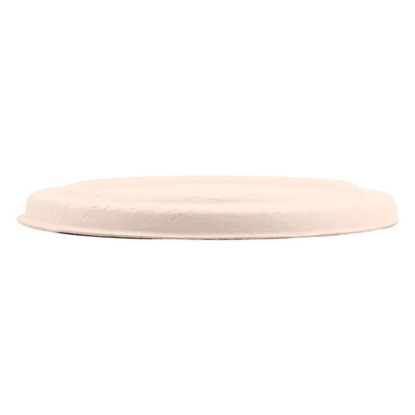 COUVERCLES POUR POTS 228.87 "BIONIC"  Ø 12x1,2 CM NATUREL BAGASSE (500 UNITÉ) - Garcia de Pou