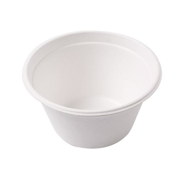 POTS "BIONIC" 360 ML Ø 11,6x6,3 CM BLANC BAGASSE (500 UNITÉ) - Garcia de Pou