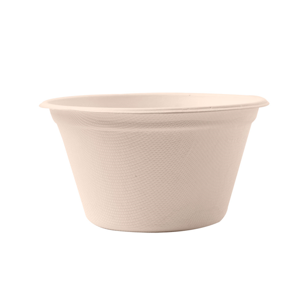 POTS "BIONIC" 360 ML Ø 11,6x6,3 CM NATUREL BAGASSE (500 UNITÉ) - Garcia de Pou