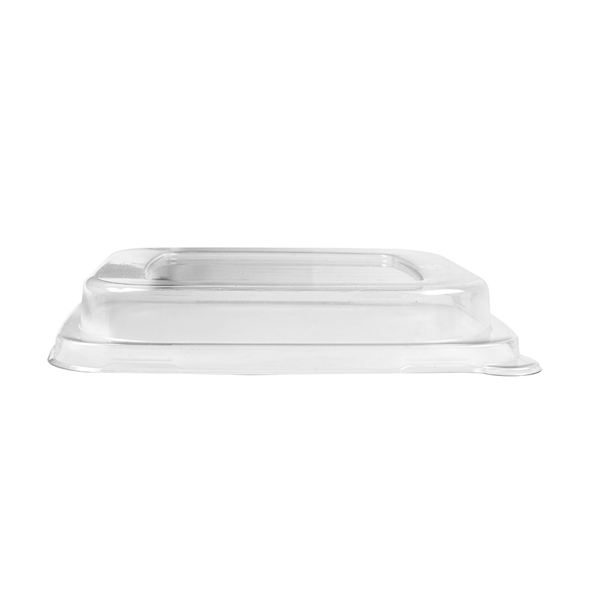 COUVERCLES HAUTS POUR 228.40/41/42 - 226.93/94/95 "BIONIC"  18,5x18,5x3 CM TRANSPARENT PET (400 UNITÉ) - Garcia de Pou