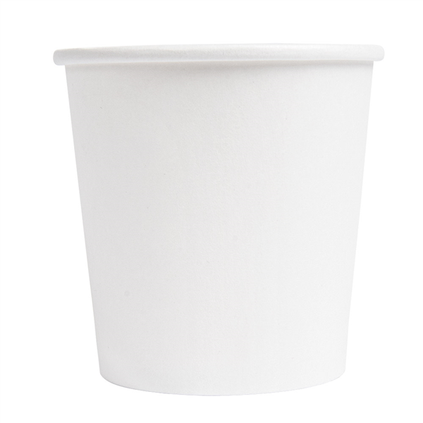 GOBELETS BOISSONS CHAUDES 1 PAROI 120 ML 230 + 18 PE G/M2 Ø6,2/4,5x6 CM BLANC CARTON (1000 UNITÉ) - Garcia de Pou