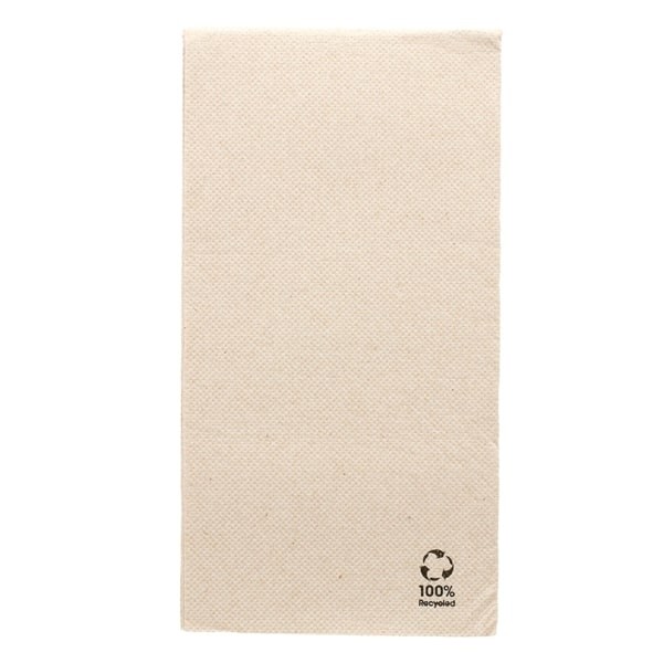 SERVIETTE DOUBLE POINT RECYCLE Pliage 1/6ème