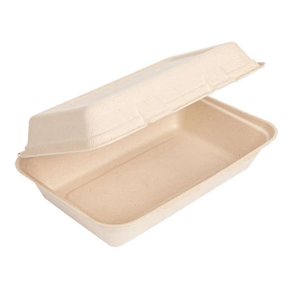 COQUILLES "L" "BIONIC" 1 L 16x24x7,5 CM NATUREL BAGASSE (400 UNITÉ) - Garcia de Pou