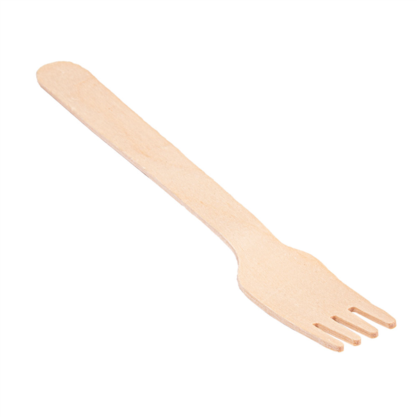 FOURCHETTES  14 CM NATUREL BOIS (100 UNITÉ) - Garcia de Pou