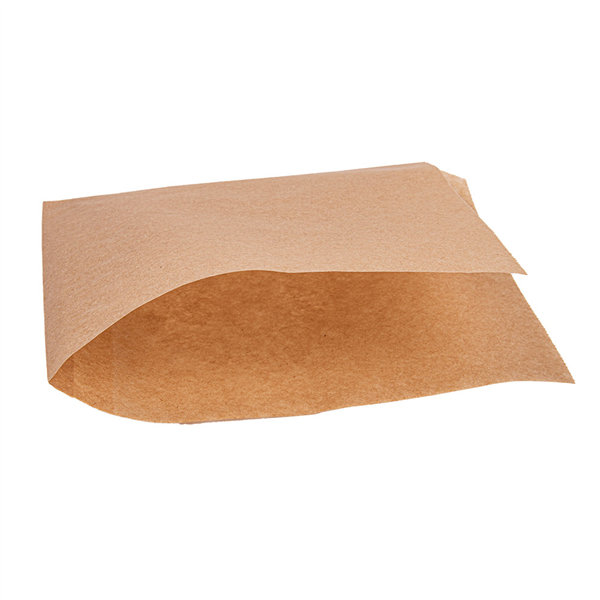 PAPIER INGRAISSABLES OUVERT 2 CÔTÉS FAST FOOD  34 G/M2 13x14 CM NATUREL PARCH.INGRAISSABLE (1000 UNITÉ) - Garcia de Pou