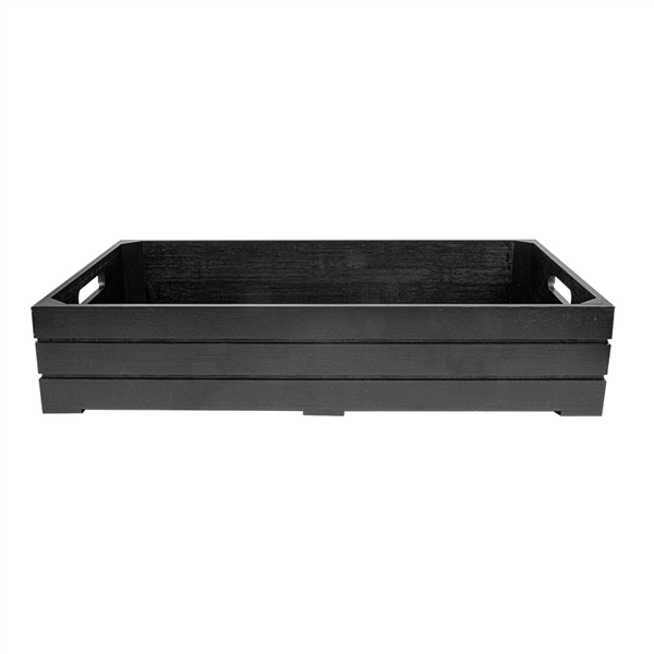 BOÎTE BUFFET GN 1/1  53x32,5x10 CM NOIR BAMBOU (1 UNITÉ) - Garcia de Pou