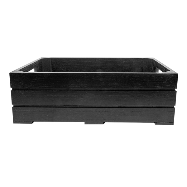 BOÎTE BUFFET GN 1/2  32,5x26,5x10 CM NOIR BAMBOU (1 UNITÉ) - Garcia de Pou