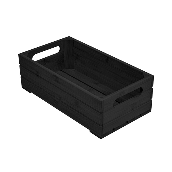 BOÎTE BUFFET GN 1/3  32,5x17,6x10 CM NOIR BAMBOU (1 UNITÉ) - Garcia de Pou