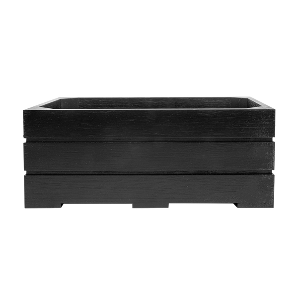 BOÎTE BUFFET GN 1/4  26,5x16,2x10 CM NOIR BAMBOU (1 UNITÉ) - Garcia de Pou