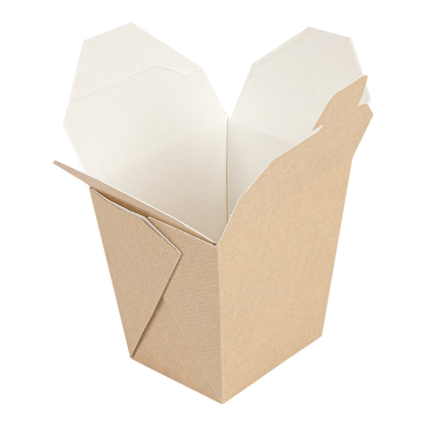 RÉCIPIENTS MULTIUSAGES MICRO-ONDABLES "THEPACK" 780 ML 220 + 12PP G/M2 8x7x10,5 CM NATUREL CARTON ONDULÉ NANO-MICRO (480 UNITÉ) - Garcia de Pou