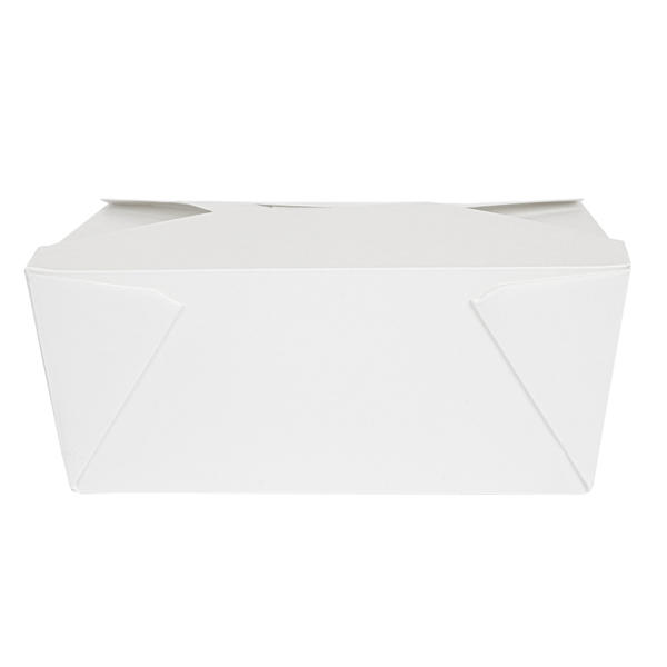 BOÎTES AMÉRICAINES MICRO-ONDABLES "THEPACK" 2880 ML 250 + 12PP G/M2 19,6x14x9 CM BLANC CARTON ONDULÉ NANO-MICRO (200 UNITÉ) - Garcia de Pou