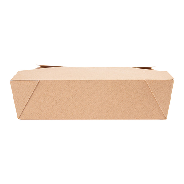 BOÎTES AMÉRICAINES MICRO-ONDABLES "THEPACK" 2910 ML 240 + 12PP G/M2 21,7x21,7x6 CM NATUREL CARTON ONDULÉ NANO-MICRO (100 UNITÉ) - Garcia de Pou