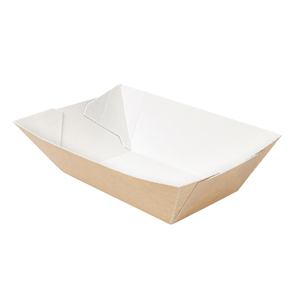 BARQUETTES "THEPACK" 240 G 220 G/M2 8,5x5x4 CM NATUREL CARTON ONDULÉ NANO-MICRO (1600 UNITÉ) - Garcia de Pou