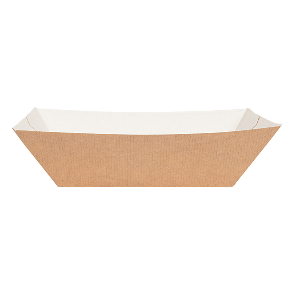 BARQUETTES "THEPACK" 1200 G 220 G/M2 11,9x7,9x5,5 CM NATUREL CARTON ONDULÉ NANO-MICRO (1000 UNITÉ) - Garcia de Pou