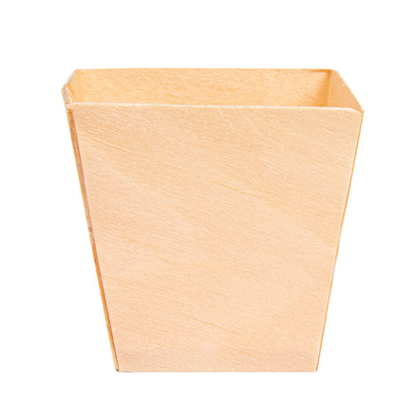 MINI BOL EN FEUILLE DE PEUPLIER  4,5x4,5x4,5 CM NATUREL BOIS (50 UNITÉ) - Garcia de Pou