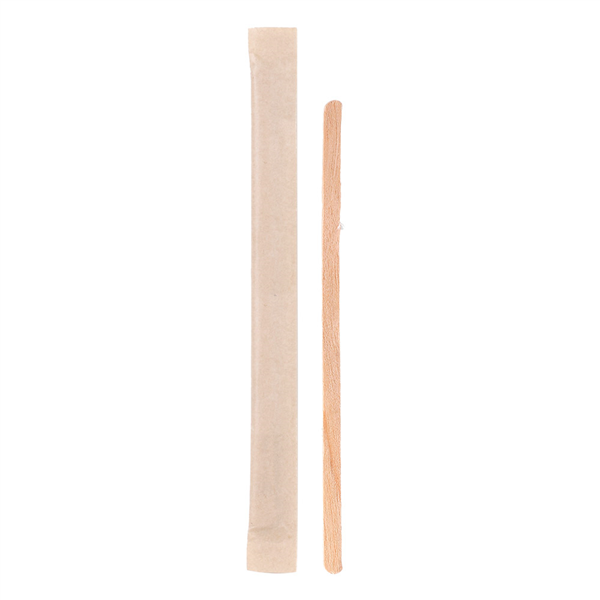 AGITATEURS À CAFÉ SOUS SACHET KRAFT  0,5x11,4x0,15 CM NATUREL BOIS (1000 UNITÉ) - Garcia de Pou