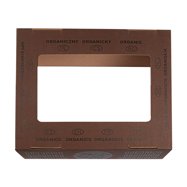 COUVERCLE ORGANIQUE  38,4x31,1x12 CM MARRON CARTON (10 UNITÉ) - Garcia de Pou