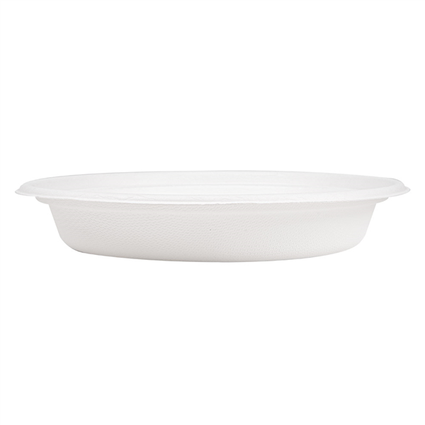 BOLS "BIONIC" 700 ML Ø 20,8x3,4 CM BLANC BAGASSE (400 UNITÉ) - Garcia de Pou