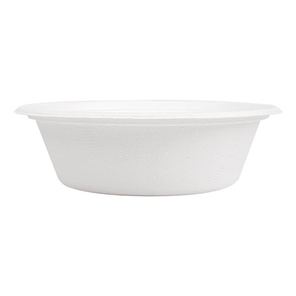 BOLS "BIONIC" 1200 ML Ø 20,8x6,1 CM BLANC BAGASSE (400 UNITÉ) - Garcia de Pou