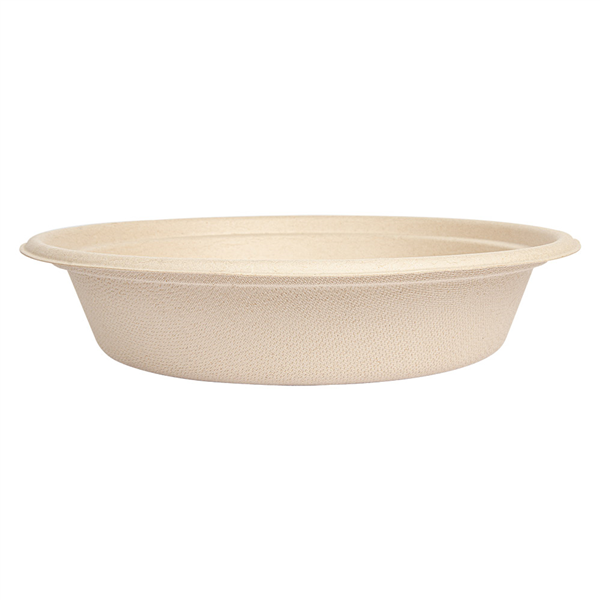 BOLS "BIONIC" 900 ML Ø 20,8x4,4 CM NATUREL BAGASSE (400 UNITÉ) - Garcia de Pou