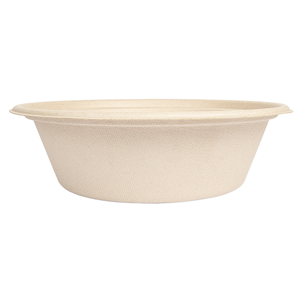 BOLS "BIONIC" 1200 ML Ø 20,8x6,1 CM NATUREL BAGASSE (400 UNITÉ) - Garcia de Pou