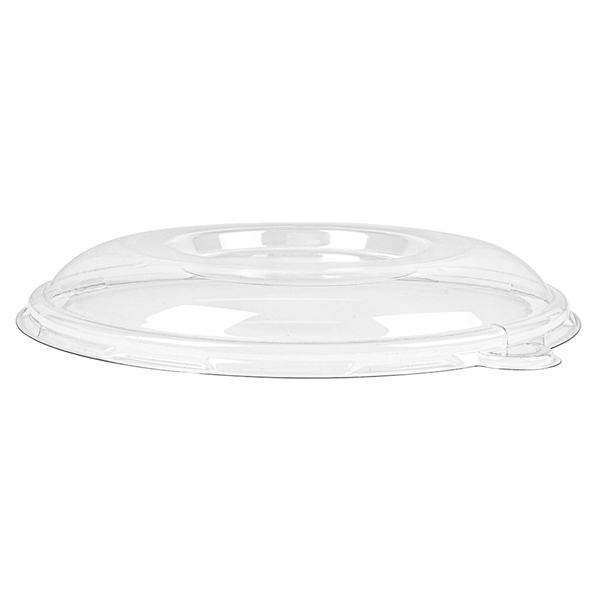 COUVERCLES HAUTS POUR RÉFÉRENCES 251.61/62/64/65 "BIONIC"  Ø 21,4x1 CM TRANSPARENT PET (400 UNITÉ) - Garcia de Pou