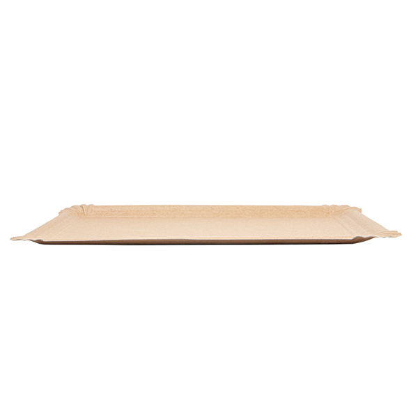 PLATEAUX PÂTISSERIE - MOYENS  340 G/M2 26x18 CM NATUREL KRAFT (250 UNITÉ) - Garcia de Pou