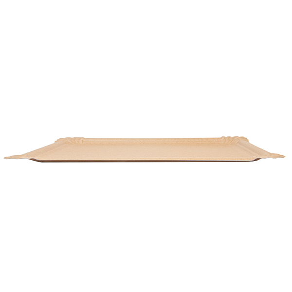 PLATEAUX PÂTISSERIE - MOYENS  400 G/M2 30x21 CM NATUREL KRAFT (125 UNITÉ) - Garcia de Pou