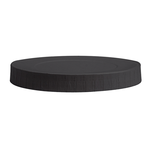 COUVERCLES POUR GOBELETS  280 G/M2 + PE Ø 8 CM NOIR CARTON (1000 UNITÉ) - Garcia de Pou