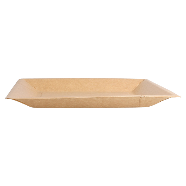 ASSIETTES CARRÉES LAQUÉS  255 G/M2 18x18 CM NATUREL CARTON (400 UNITÉ) - Garcia de Pou