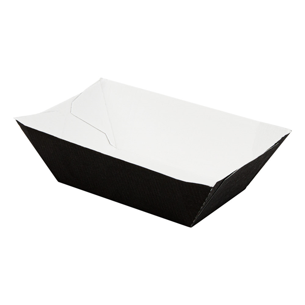 BARQUETTES "THEPACK" 240 G 230 G/M2 8,5x5x4 CM NOIR CARTON ONDULÉ NANO-MICRO (1800 UNITÉ) - Garcia de Pou