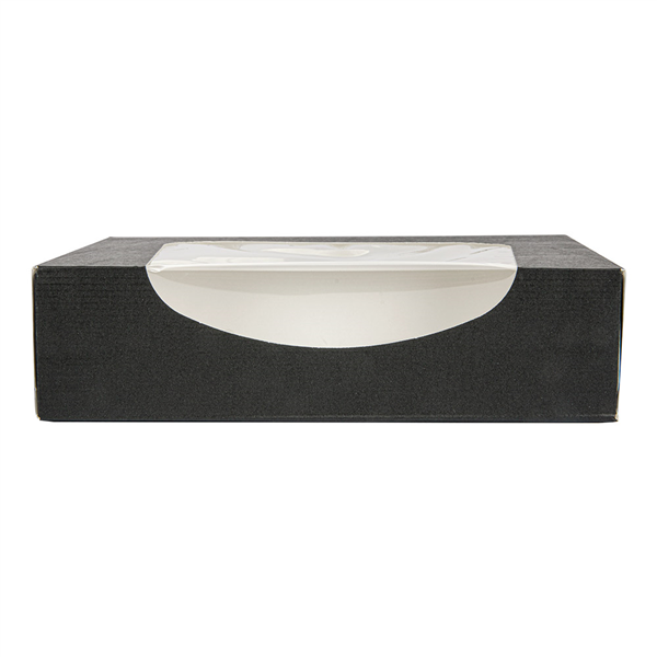 RÉCIPIENTS SUSHI+FÊNETRE "THEPACK" 230 G/M2 + OPP 17,5x12x4,5 CM NOIR CARTON ONDULÉ NANO-MICRO (400 UNITÉ) - Garcia de Pou