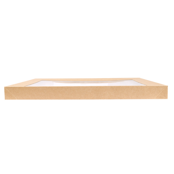 COUVERCLES POUR BOÎTES 253.13  300 G/M2 + PET 26,2x15,5x3 CM NATUREL KRAFT (100 UNITÉ) - Garcia de Pou