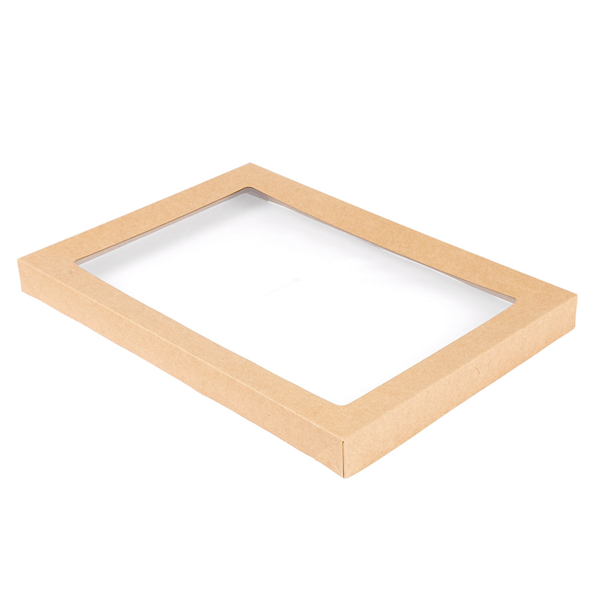 COUVERCLES POUR BOÎTES 253.15  300 G/M2 + PET 36,4x25,5x3 CM NATUREL KRAFT (100 UNITÉ) - Garcia de Pou