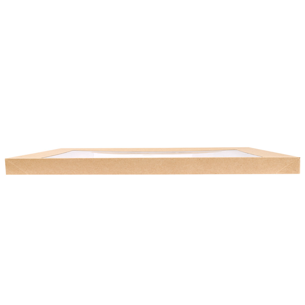 COUVERCLES POUR BOÎTES 253.16  300 G/M2 + PET 56,4x25,5x3 CM NATUREL KRAFT (50 UNITÉ) - Garcia de Pou