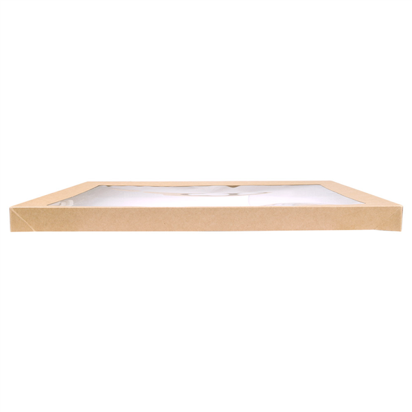 COUVERCLES POUR BOÎTES 253.17  300 G/M2 + PET 45,5x31,3x3 CM NATUREL KRAFT (50 UNITÉ) - Garcia de Pou