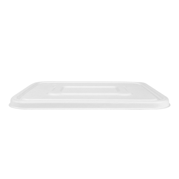 COUVERCLES POUR RÉFÉRENCE 253.80 "BIONIC"  23,9x19,2 CM BLANC BAGASSE (400 UNITÉ) - Garcia de Pou