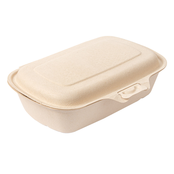 COQUILLES "BIONIC" 900 ML 22,4x14x6 CM NATUREL BAGASSE (400 UNITÉ) - Garcia de Pou