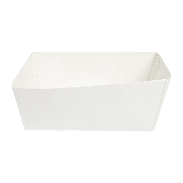 DELI-BARQUETTES  210 + 15 PE G/M2 7x7x3 CM BLANC CARTON (1000 UNITÉ) - Garcia de Pou