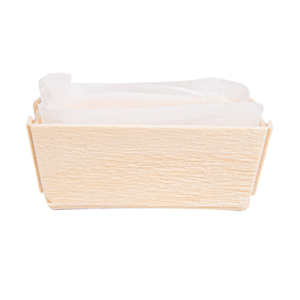 BARQUETTES BOIS + MOULES SILICONÉS 45 ml 7x7x2 CM NATUREL BOIS (300 UNITÉ) - Garcia de Pou