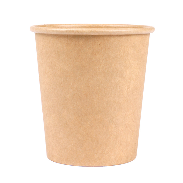 PETITS POTS 120 ML (4 oz) 210 + 18 PE G/M2 Ø6,15/4,5x6,5 CM MARRON CARTON (1000 UNITÉ) - Garcia de Pou