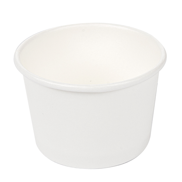 PETITS POTS 30 ML (1 oz) 210 + 18 PE G/M2 Ø6,15/5x4 CM BLANC CARTON (1000 UNITÉ) - Garcia de Pou