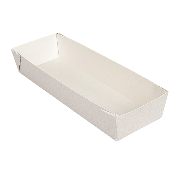 BOÎTES "THEPACK" 230 + 12PP G/M2 11x30x5 CM BLANC CARTON ONDULÉ NANO-MICRO (200 UNITÉ) - Garcia de Pou