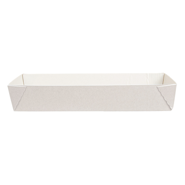 BOÎTES "THEPACK" 230 + 12PP G/M2 11x30x5 CM BLANC CARTON ONDULÉ NANO-MICRO (200 UNITÉ) - Garcia de Pou