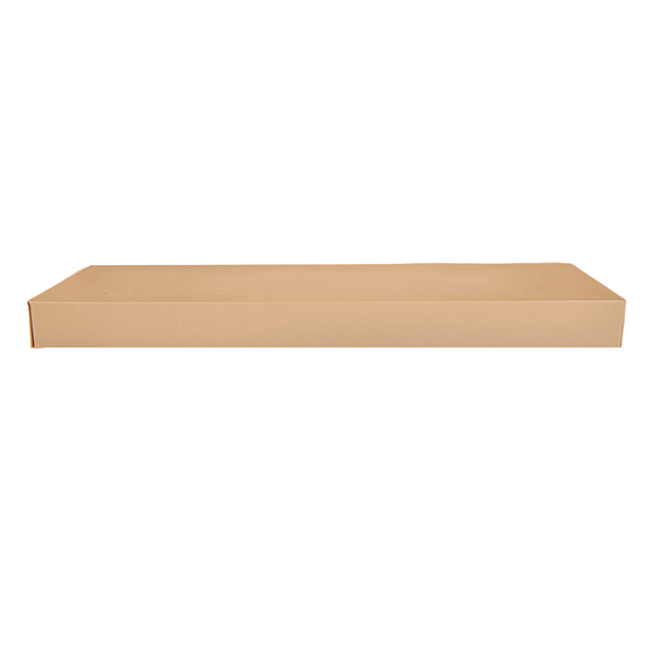 COUVERCLES SANS FENÊTRE POUR BOÎTES 254.66 "THEPACK" 240 G/M2 11x30x2 CM NATUREL CARTON ONDULÉ NANO-MICRO (50 UNITÉ) - Garcia de Pou