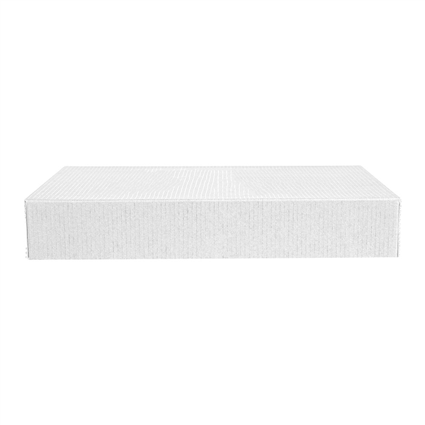 COUVERCLES SANS FENÊTRE POUR BOÎTES 254.77 "THEPACK" 250 G/M2 11x15x2 CM BLANC CARTON ONDULÉ NANO-MICRO (200 UNITÉ) - Garcia de Pou