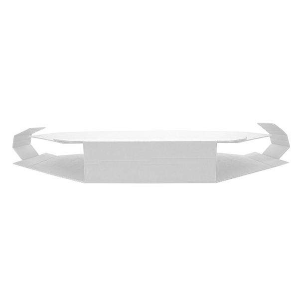 BOÎTE POUR PAELLAS  375 G/M2 40,5x40,5x5 CM BLANC CARTON (100 UNITÉ) - Garcia de Pou