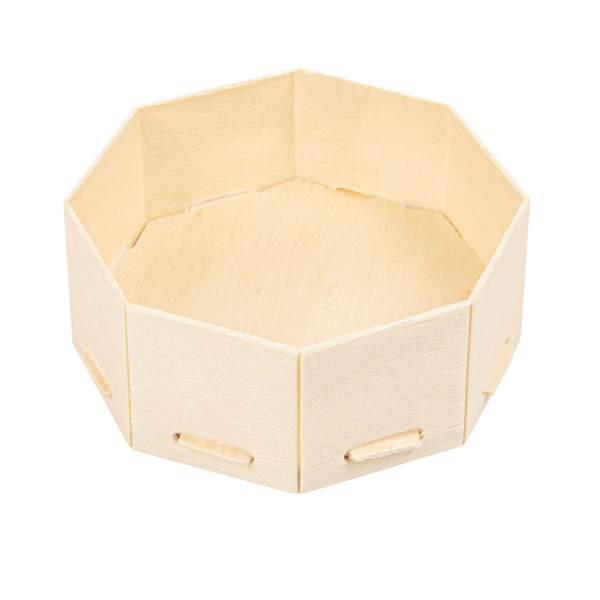 MINI RÉCIPIENTS POUR MISE EN BOUCHE  8x8x3,5 CM NATUREL BOIS (200 UNITÉ) - Garcia de Pou